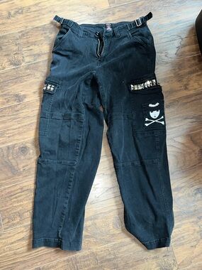 Dollskill x Emily the strange cargo pants size medium